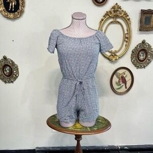 Abercrombie & Fitch Vintage Style Ditsy Floral Romper Jumpsuit XS